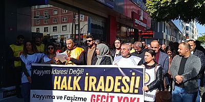 KESK kayyum atamalarını protesto etti 