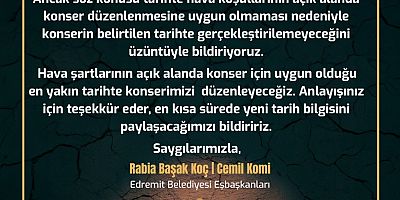 Koma Amed’in Van konseri iptal edildi !