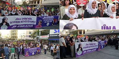 Mahsa Jina Amini Van'da yürüyüş ve basın açıklamasıyla anıldı/Video-Haber