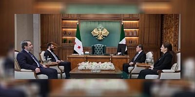 Mazlum Ebdî ve Îlham Ehmed, Şara ile görüştü