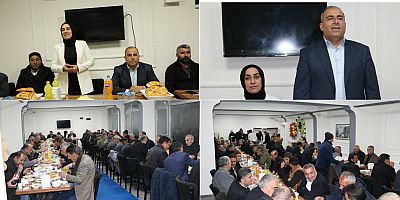 Özalp Belediyesi muhtarlarla iftarda biraya geldi !