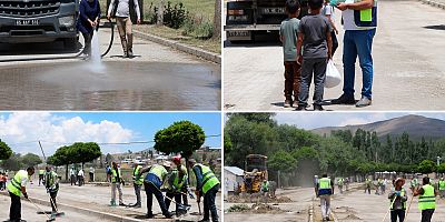 Özalp Belediyesi’nden Sağmalı Mahallesi’nde Kolektif Temizlik Seferberliği