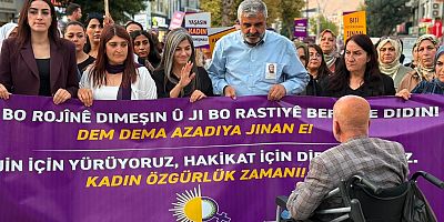 Rojin Kabaiş için Van’da kitlesel yürüyüş: “Adalet sağlanana kadar mücadele edeceğiz”