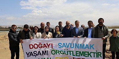 Sazlık yangınlarına karşı basın açıklaması düzenlendi !