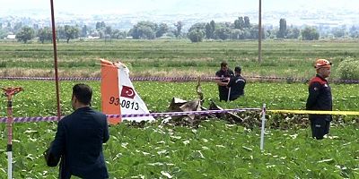 Son Dakika Kayseri'de uçak düştü 