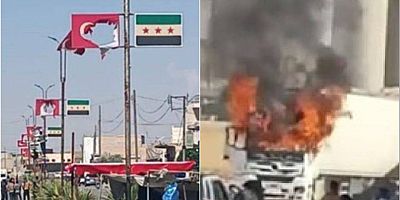 Türkiye'nin kontrolündeki Suriye'deki bölgelerde isyan ! Askerlere ateş açıldı 