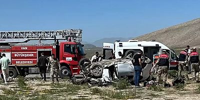 Van’da feci kaza ! Çok sayıda ölü ve yaralı var 