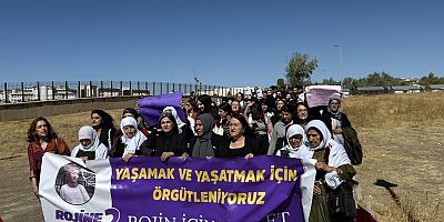 Van'da kadınlar Rojin Kabaiş için yürüdü ! Katilleri bulunsun
