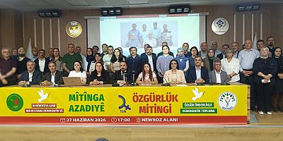 Van’da ‘Özgürlük Mitingi'ne’ çağrı