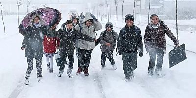 Van dahil 4 kentte kar tatili !