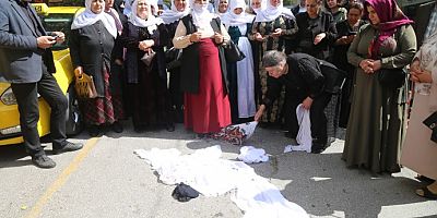 Vanlı 'Barış Anneleri'nden Ankara'da tülbentli eylem !