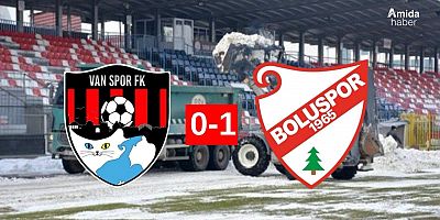 Vanspor ‘kepçeye’ takıldı !