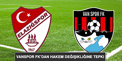 VanSpor maçının Batmanlı hakemi değiştirildi yeni hakem Bursa'dan getirildi 