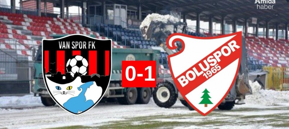 Vanspor ‘kepçeye’ takıldı !